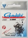 Háčiky Gamakatsu LS-3614F č.8 - čierne