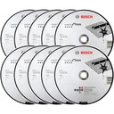 BOSCH SADA 10 KORUNDOVÝCH KOTOUČOV na rezanie INOX ocele 230/2,0 mm