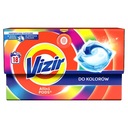 Vizir Laundry Capsules + Sila na odstraňovanie škvŕn Všetko v 1 pre farbu 18 kapsúl