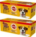 PEDIGREE VRECKO DOSPELÝ MIX JAG/KAČKA/HOVÄZIE 80x100g