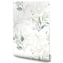 WATERCOLOR Tapeta Roll Listy Príroda Vetvičky 3D