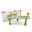ADAM TOYS Drevený vzdelávací hudobný stolík