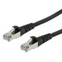 HODNOTA PatchCord S/FTP Cat.6a čierny 5m