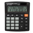 Citizen Calculator SDC812NR, čierna, stolná, 12