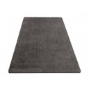 Moderný huňatý plyšový koberec, oceľ 120x170