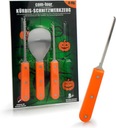6-dielna sada na vyrezávanie tekvíc na Halloween