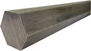 Šesťhranná tyč z nehrdzavejúcej ocele S17 mm, dĺžka 500 mm AISI 304