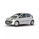 Bočné lišty Citroen C1 5D 2005-2011