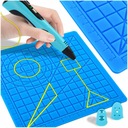 SILIKÓNOVÁ PODLOŽKA PRE 3D ŠABLÓNY PER VZOROVÝ PODLOŽKA PRE 3D TLAČIAREŇ