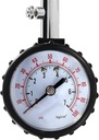 Tlakomer Tlak v pneumatikách 0-10. 0 psi. Dlhé