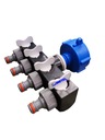 4x Faucet 3/4 Tank 1000L Mauzer MAUSER Ventil