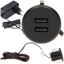 ZAHRNUTÁ USB NABÍJAČKA SKRYTÁ V VRCHNE 3,4A 1,8m