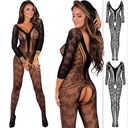 LivCo Corsetti Cordill Bodystocking Open S/L