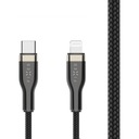 Pevný USB-C/Lightning rýchlonabíjací kábel 1,2 m