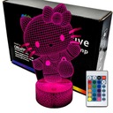 Hello Kitty Hi 3D LAMP LED nočná lampa
