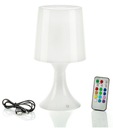 STOLOVÁ NOČNÁ LAMPA NA STOL, BEZDRÔTOVÁ S DIAĽKOVÝM OVLÁDANÍM