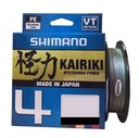 Výplet Shimano Kairiki 4 0,28mm 150m Viacfarebný