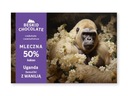 Ugandská mliečna čokoláda 50% s vanilkou