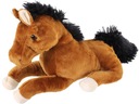 Maskot KOŇA Plyšový kôň so zvukom 30 cm plyšová hračka SUN-DAY