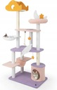 Cat's Cat Tree s mačkou, hojdacou a sisal káblom 167 cm