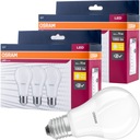 6x LED žiarovka A60 E27 10W 75W 1055lm 2700K OSRAM