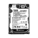 WD BLACK 750GB 7,2K 16MB SATA III 2,5'' WD7500BPKX