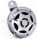 ZVUKOVÝ SIGNÁL 12V CHROME 10 cm SEKÁČKA