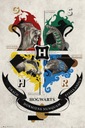 Filmový plagát Harryho Pottera Animal Crest 61 x 91,5 cm