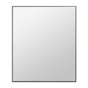 Zrkadlo v čiernom hliníkovom ráme 100x90