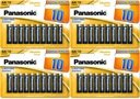 40x batérie Panasonic Alkaline Power LR6/AA 1,5V