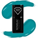SEMILAC 443 Spooky Blue Hybrid Lak žiariaci v tme Dark Glow