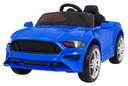 Batériové športové auto GT pre deti Modré + Diaľkové ovládanie + Štartovanie zadarmo + B