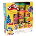 Play-Doh Ciastolina trblietky 12 túb + nôž + valček