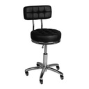 AM-877 kozmetická stolička, čierna