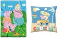 PEPPA VANKÚŠ PRE PIG 40x40 DETSKÝ ZAJÍČEK REBEKA + PRIKRÝVAKA 150x200 KORAL