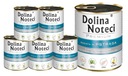 DOLINA NOTECI PREMIUM vlhké krmivo pre psov bohaté na pstruhy 6x800g plechovka