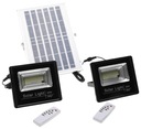 HALOGÉN 2x SOLAR LED svietidlo 50W COLD diaľkové ovládanie 3335