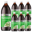 Sada 6ks artičokovej šťavy bez cukru 1l