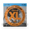 Struny pre elektrickú gitaru D'Addario EXL140 10-52