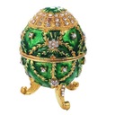2 Russian Egg Vintage Easter Box s