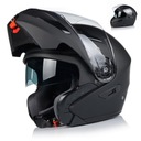 MOTOCYKLICKÁ PRILBA FACE BLACK MAT + BLENDA s.L