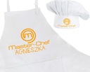KUCHYŇSKÁ SÚPRAVA ZÁstera + KLOBÚK MASTRCHEF NAME
