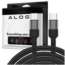 Kábel Alogy USB na USB-C typu C 60W 3A 2m