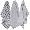 Kuchynské utierky 3 ks BAVLNA 100% handrička ABSORBENTNÉ utierky 70x45 cm