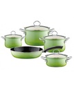 Sada hrncov 5 kusov Emerald