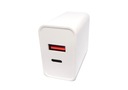 RÝCHLA SIEŤOVÁ NABÍJAČKA USB-C USB 20 W PD QC 3.0 S8 S9 S10 S10 S20 S21 S22