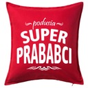 VELKÁ BABIČKA NÁPAD PRÁVE BABIČKA darček do vankúša