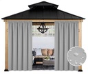 ZÁCLONY ZÁHRADNÉ 155x220 PRE TERASOVÚ KABÍNU VODEODOLNÉ