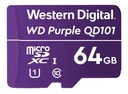 WD QD101 64 GB micro SD XC C10 U1 pre monitorové kamery