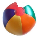 Plážová lopta, stredná, 25 cm, nafukovacia hračka